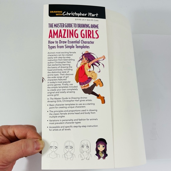 The Master Guide To Drawing Amazing Anime Girls By Christopher Hart Soft Cover - Picture 3 of 10